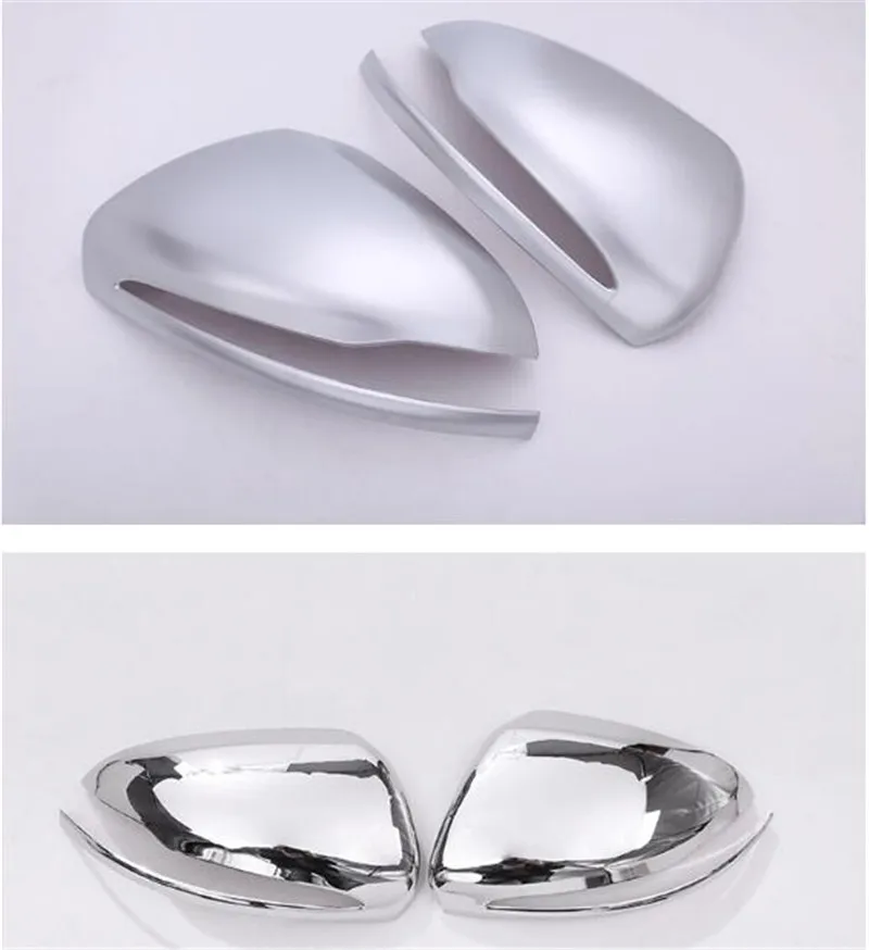 

10 шт. новый автомобиль укладка серебристый, Черный углеродного волокна заднего крыла задняя дверь крышка зеркала заднего вида чехол для Benz ...