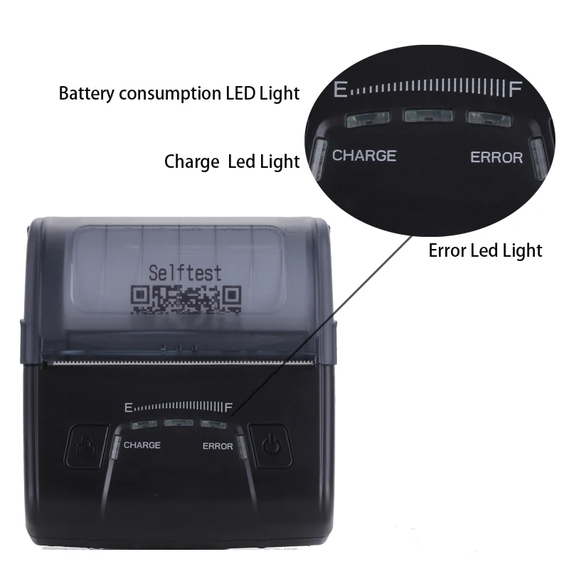 80mm wifi thermal mini receipt printer impressora bluetooth android ios portable ticket printing machine with 2500mAh battery|receipt printer|printer