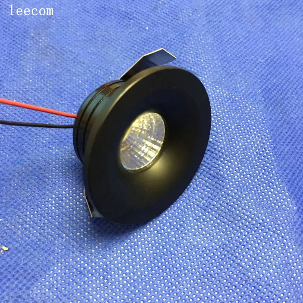 Dc12v AC230V 10 шт./лот мини светодиодные светильники белый круглый потолочные
