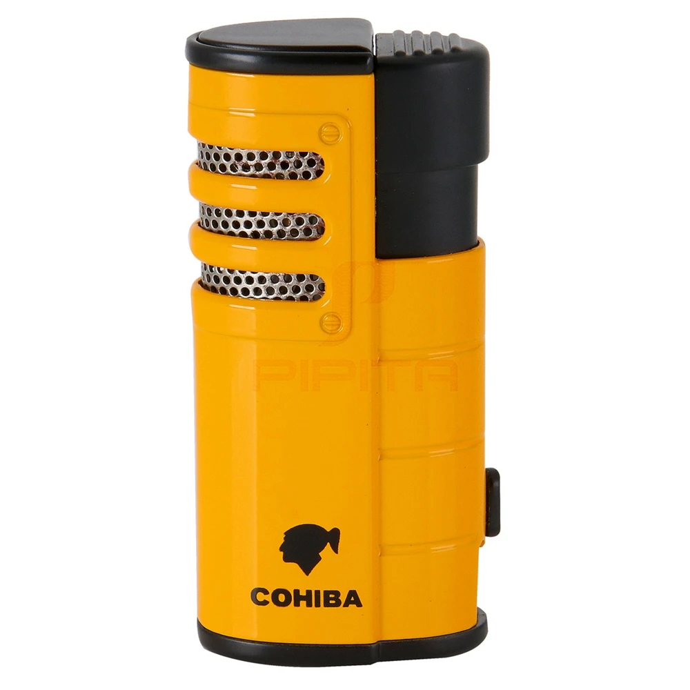 COHIBA Высококачественная ветрозащитная угловая горелка Jet Flame многоразовая