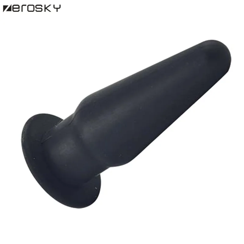 Zerosky 1 шт. силиконовая вибрационная Анальная пробка точки G анальная