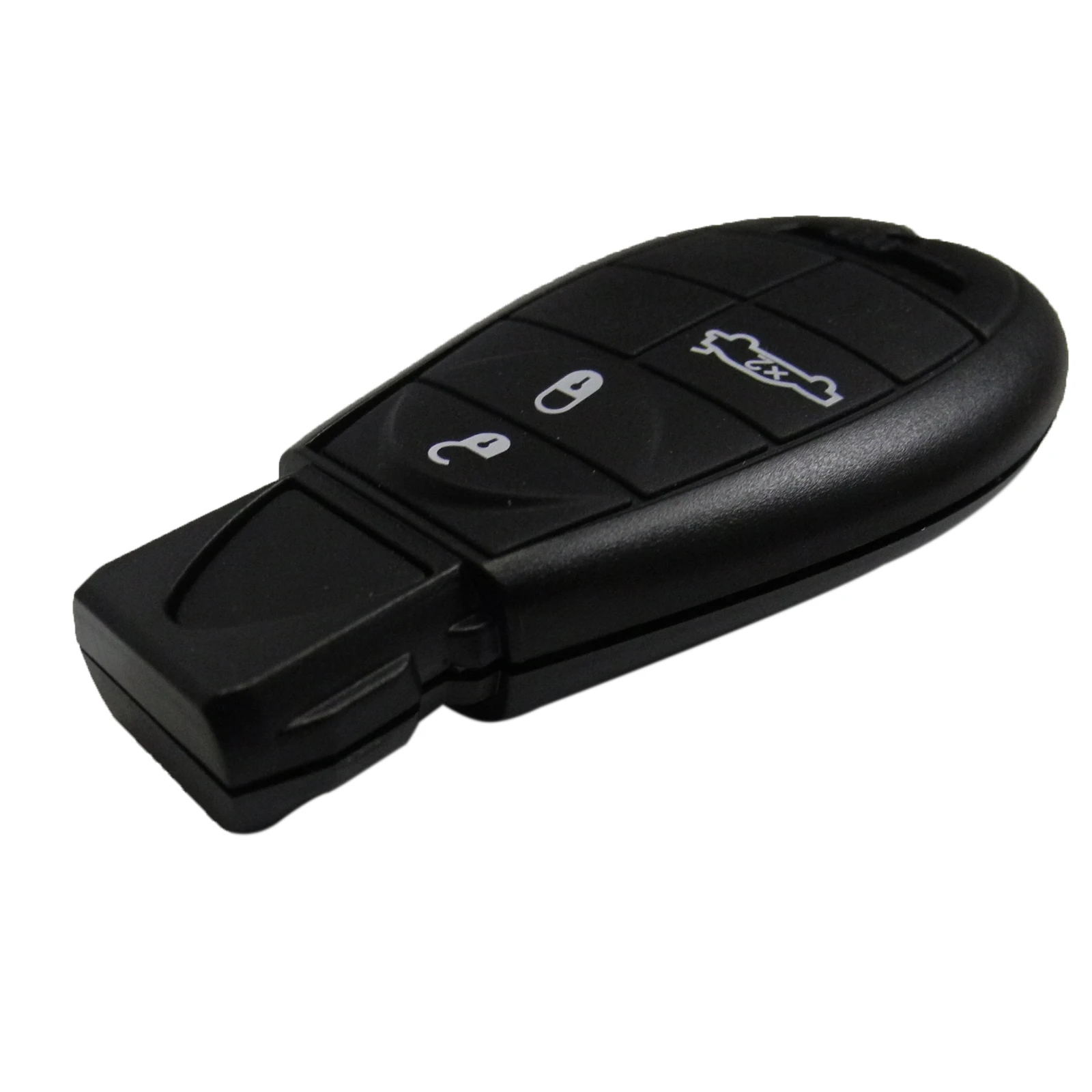 Чехол брелок для автомобильного ключа с 4 кнопками Dodge Challenger Magnum Charger Chrysler Smart Remote