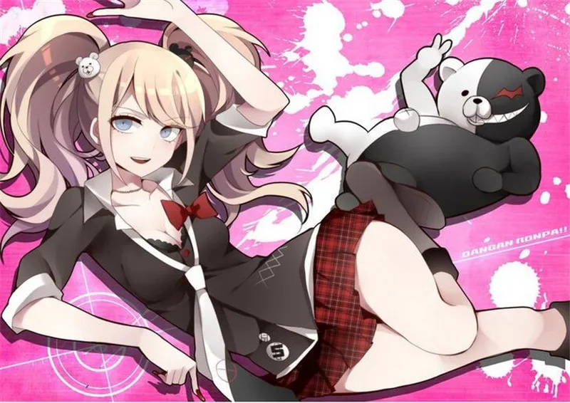 Danganronpa Косплей Dangan Ronpa Дзюнко Эносима Emboitement Inushio Kimuchi символ знак триггер