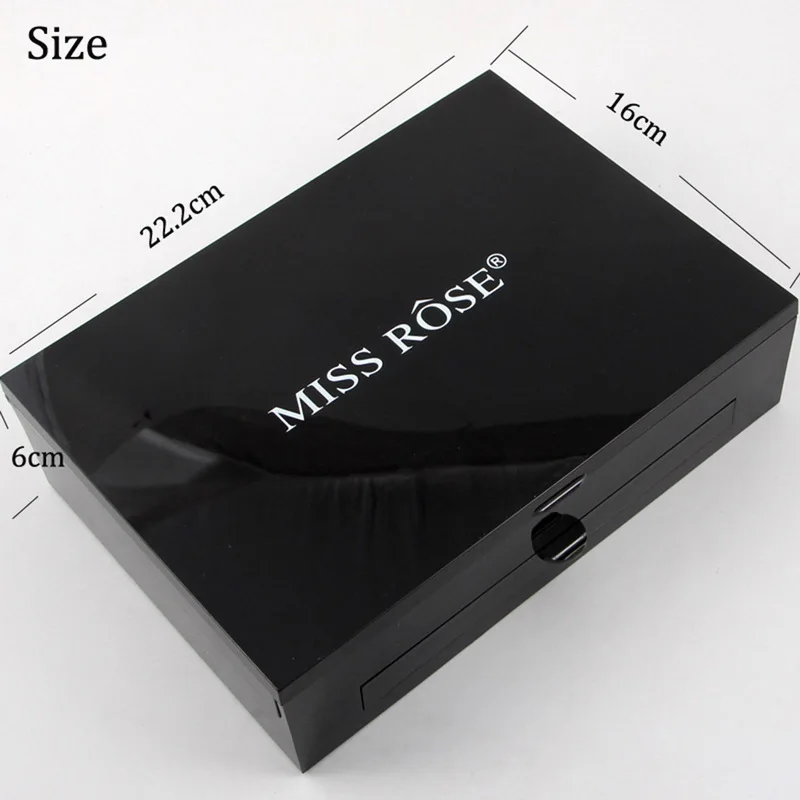 Miss Rose 180 цветов многоцветные мерцающие блестящие матовые мягкие тени для век