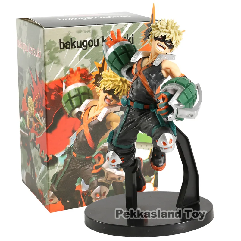 Bakugou box My hero Academy Midoriya izku Combat move the amazing hero s Фигурка героя, игрушки My hero Academy Boku deku no hero фигурка - Цвет: Bakugou box