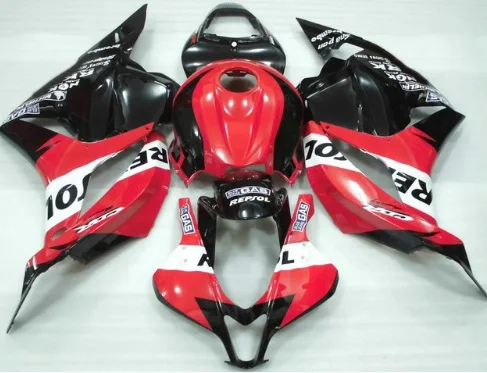 

Комплект обтекателей Dor для CBR600RR F5 09 10 11 12 CBR 600RR CBR600 2009 2010 2012 ABS красный черный комплект обтекателей