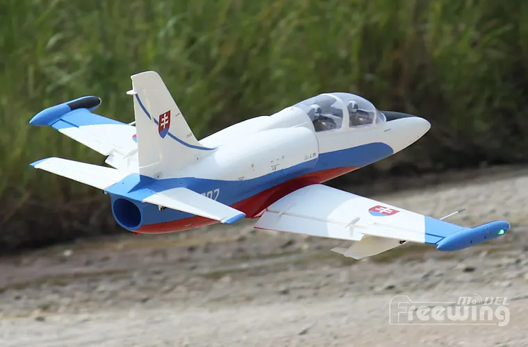 Freewing год самый L-39 Albatros 80 мм Электрический радиоуправляемый самолет