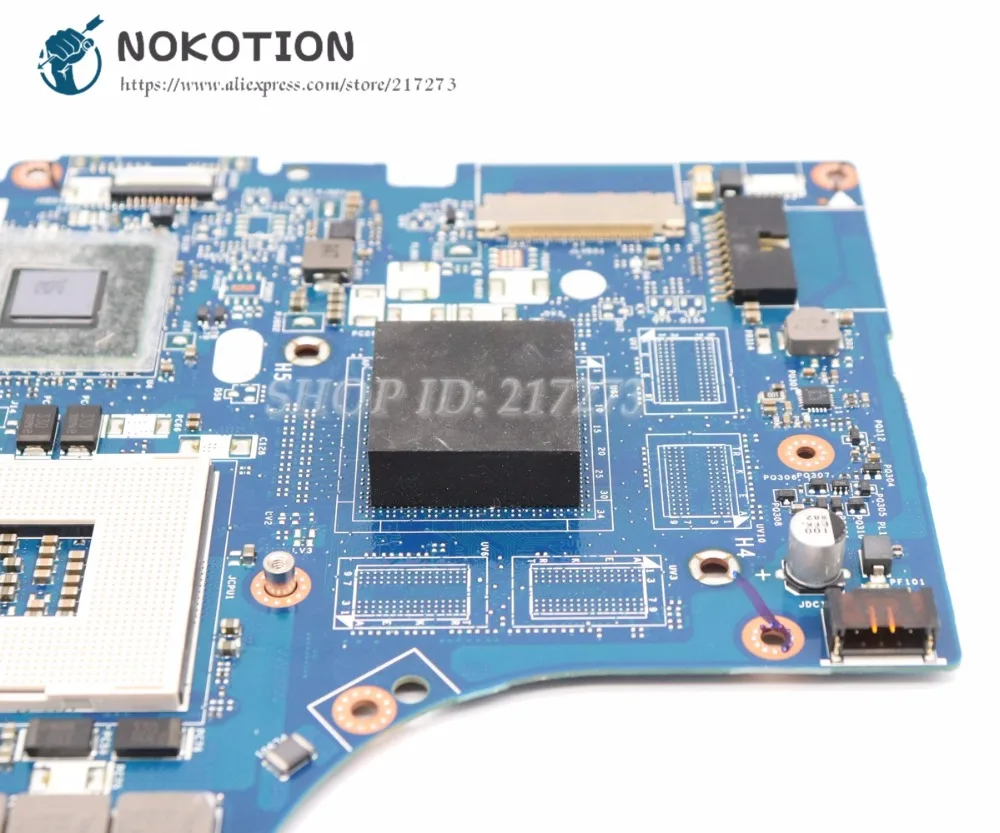 Материнская плата NOKOTION для ноутбука Lenovo Ideapad Z500 материнская VIWZ1 Z2 LA 9061P HM76 DDR3