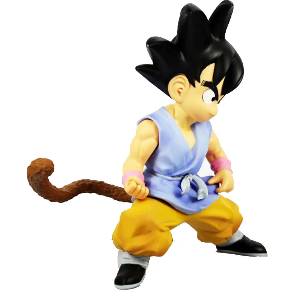 Dragon Ball GT Супер Saiyan черный Gokou 22 см/8.7 &quotфигурку Бесплатная доставка | Игрушки и