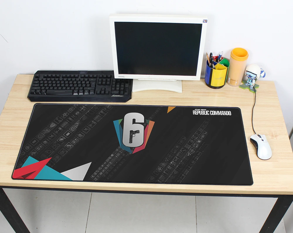 Rainbow Six Siege 900x400X3 мм супер большие коврики для мыши геймерские игровые коврики для мыши высококачественный Настольный коврик для куриного ужина Tapis De Souris - Цвет: Size 900x400X3MM