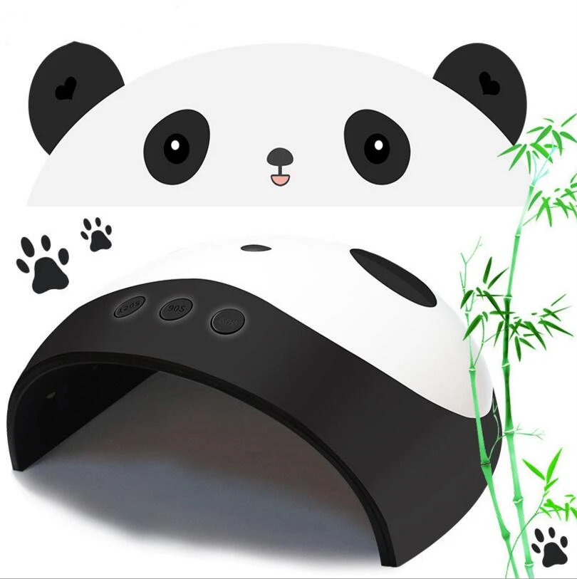 Светодиодный УФ светильник Panda 36 Вт 12 шт. светодиодный Сушилка для ногтей лампа