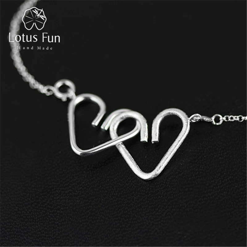 Lotus Fun реальные 925 серебро Креативный дизайнер ювелирных украшений ручной работы
