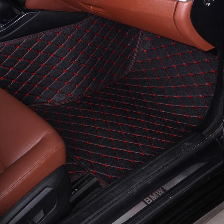 Автомобильные коврики для BMW 5 серии E39 E60 E61 F10 F11 F07 GT 520i 525i 528i 530i 535i 530d 5D (1996-now) | в