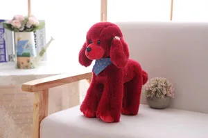 like pic BOLAFYNIA детские плюшевые игрушки пуделя для маленьких детей игрушка на день рождения, Рождество подарок - Цвет: like pic