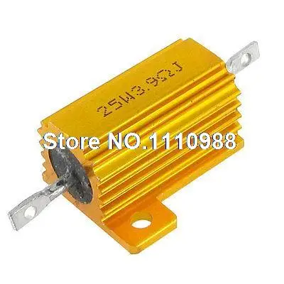 

25W 3.9 Ohm 5% Power Wirewound Resistors Aluminum Housed