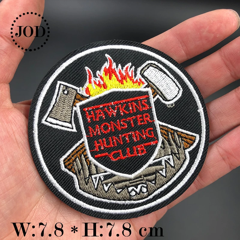 Железные нашивки для одежды нашивка с вышивкой в виде черепа на одежде|Заплатки| |