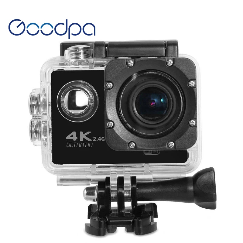 Goodpa Экшн камера deportiva Оригинал F60/F60R пульт дистанционного управления Ultra HD 4K WiFi 1080P