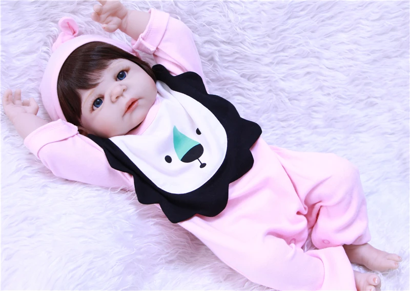Куклы для новорожденных девочек 23 &quot57 см настоящие силиконовые куклы reborn Baby alive