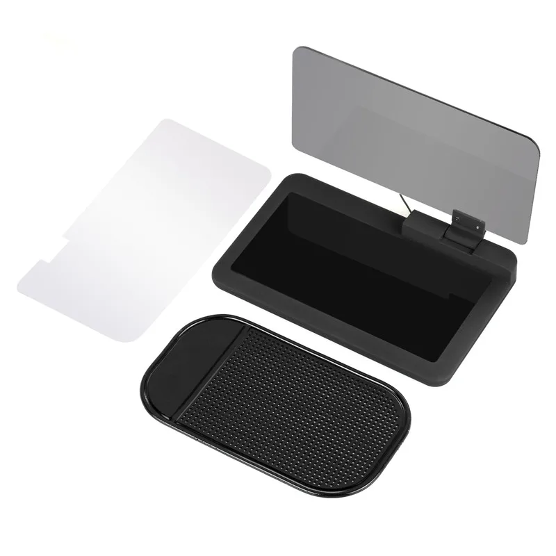 Автомобильный держатель YASOKRO H6 с дисплеем HUD GPS навигатор телефон смартфон отражающая панель нескользящий