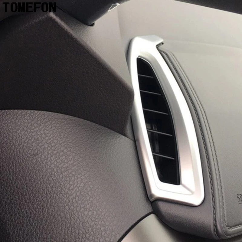 

For Toyota CHR 2017 2018 For Left Hand Drive Only Car ABS Pearl Chrome Inside Interior Air-Condition Vent Outlet Cover Trim