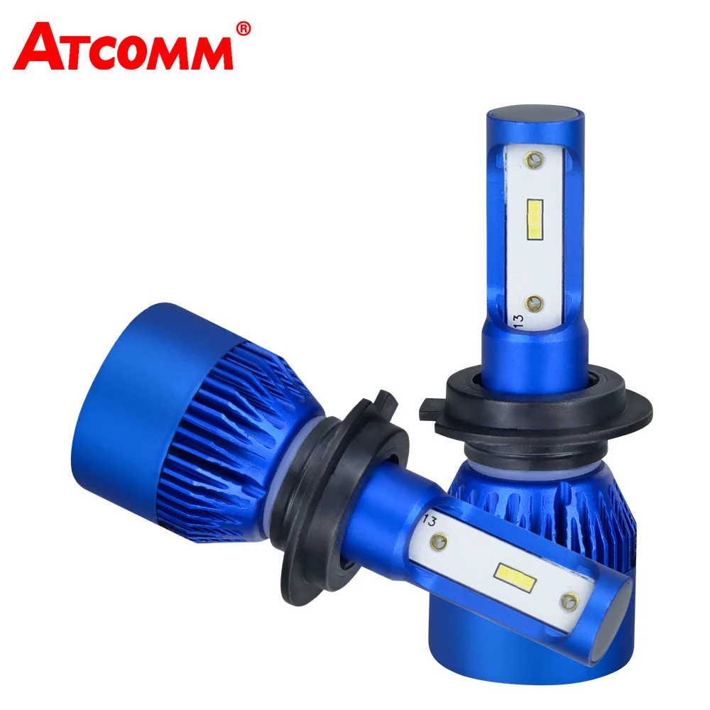 2 шт. Автомобильные светодиодные лампы H7 12 В 6500K 9005 лм 9006 H11|Передние LED-фары для
