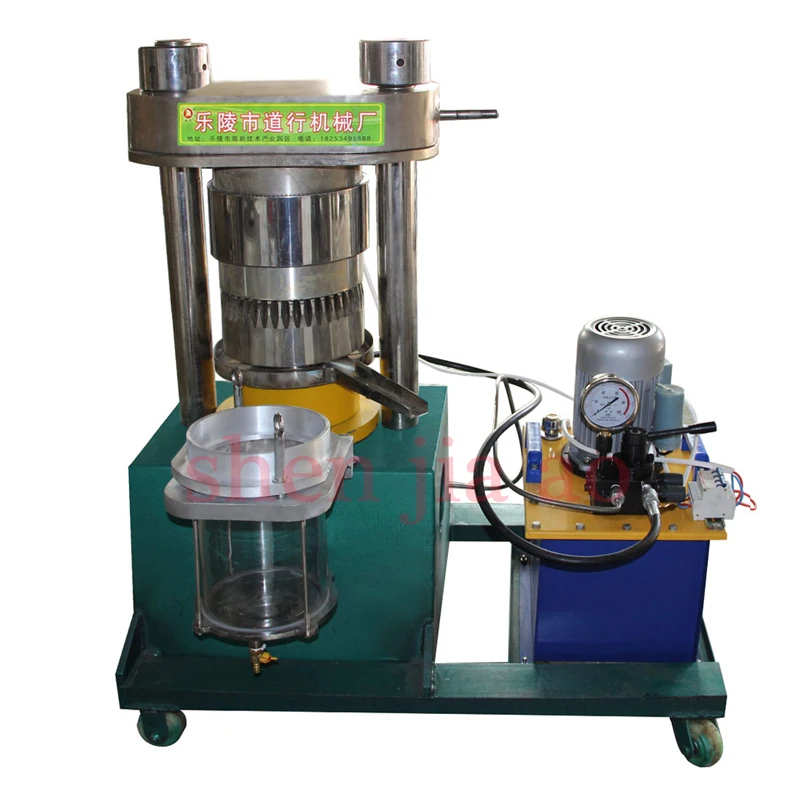 Фотоавтоматическая электрическая машина для прессования масла гидравлическая