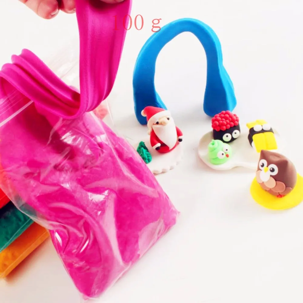 100 г 3D пушистая глина из пенопласта Slime DIY мягкий хлопковый Набор для шариков без