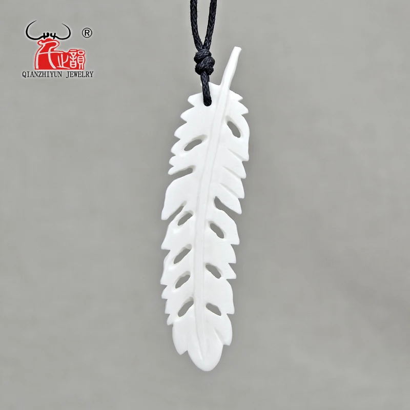Горячая Распродажа 1 шт Гавайский Серфер ручной работы резное перо бычья кость