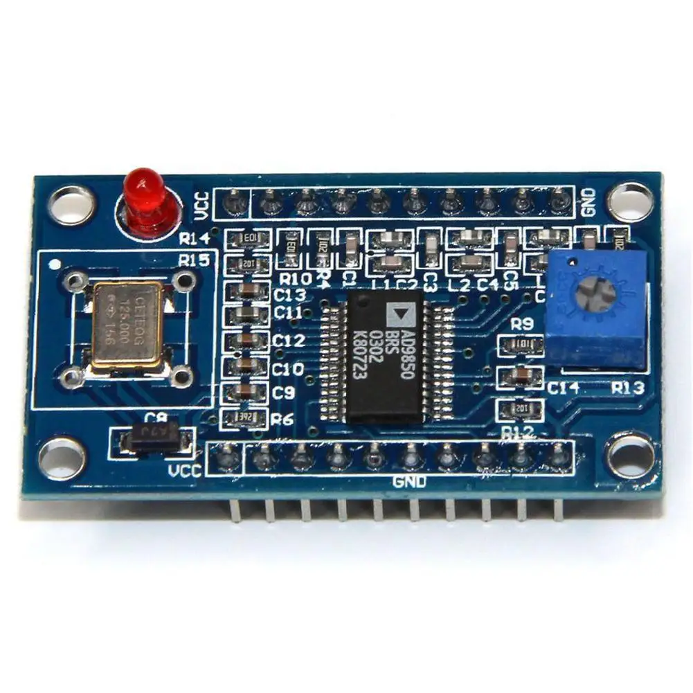 Модуль генератора сигналов ad401 AD9850 DDS для Arduino NC 0 40 МГц синее тестовое