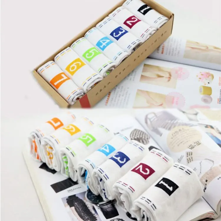 Оптовая продажа 7 пар/лот Летние Стильные мужские женские носки дней недели