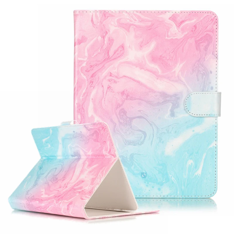 Universal Funda Capa For All 7 inch Tablets Fashion Marble Pattern Leather Wallet Flip Case Tablet Ebook Cover Coque Skin Cases |
