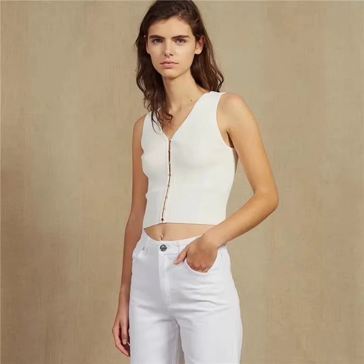 Лидер продаж пикантные V образным вырезом черный белый цвет район бинты Топ 2019