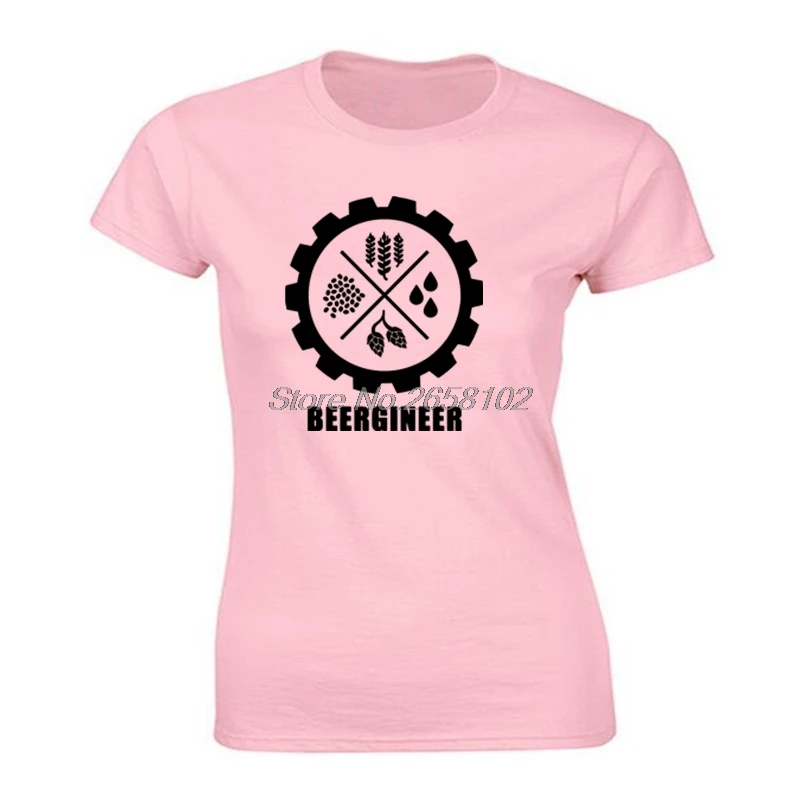 Beer Engineer Gear футболка Ретро 3D печатные женские футболки лето/осень 100% хлопок