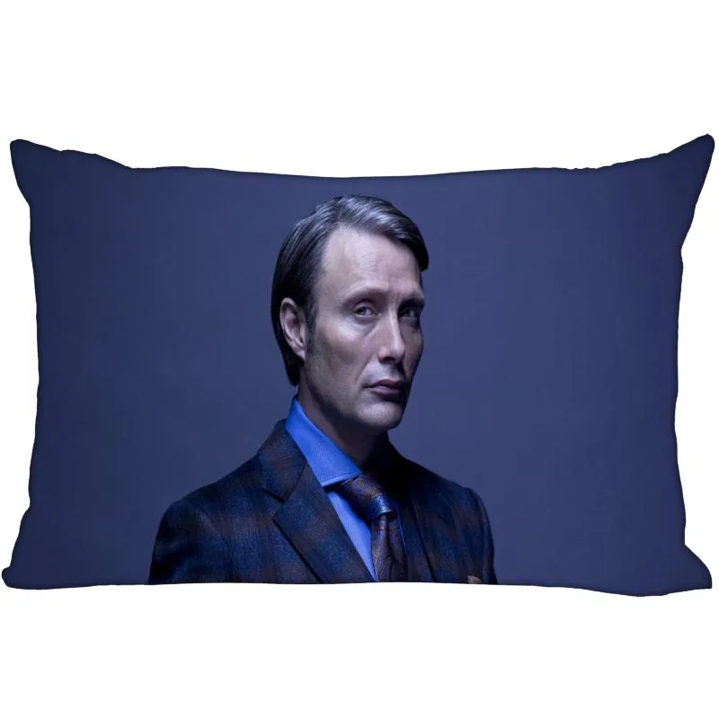 Custom Mads Mikkelsen Прямоугольная подушка чехол на молнии dakimakura Классическая Подушка