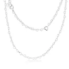 Женское ожерелье из серебра 100% пробы, с подвеской в форме сердца