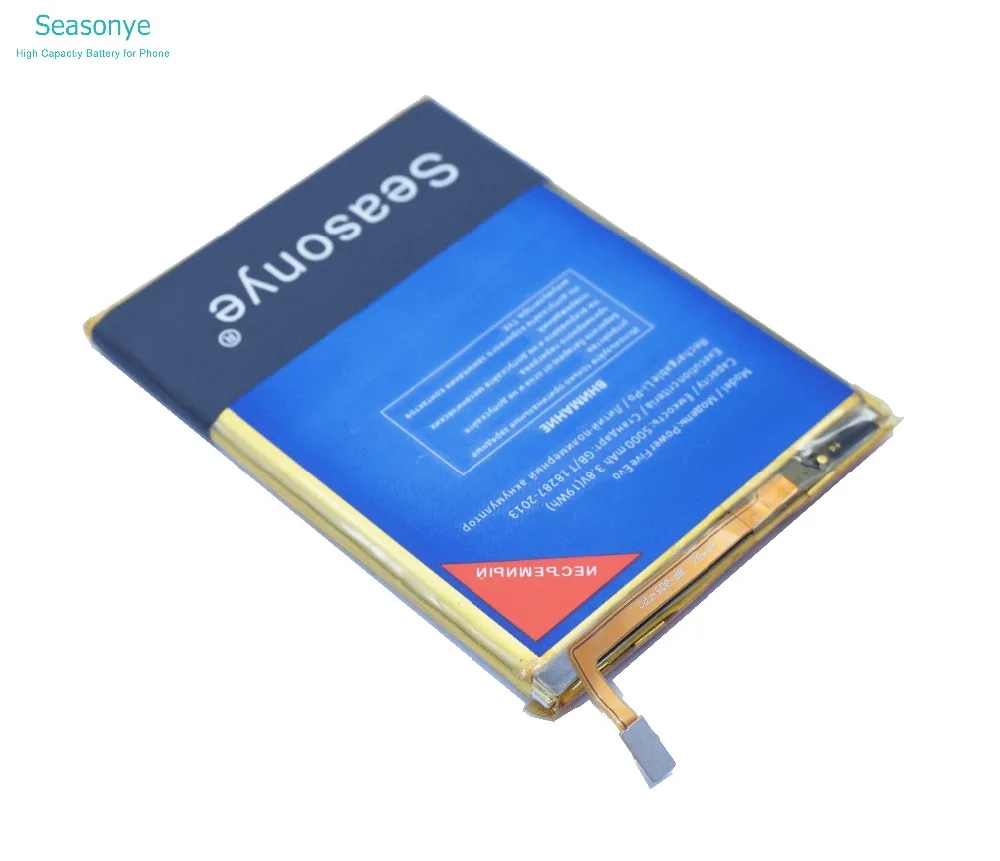 Seasonye 5000mAh / 19Wh Power Five Evo Phone Сменный аккумулятор для Highscreen EVO