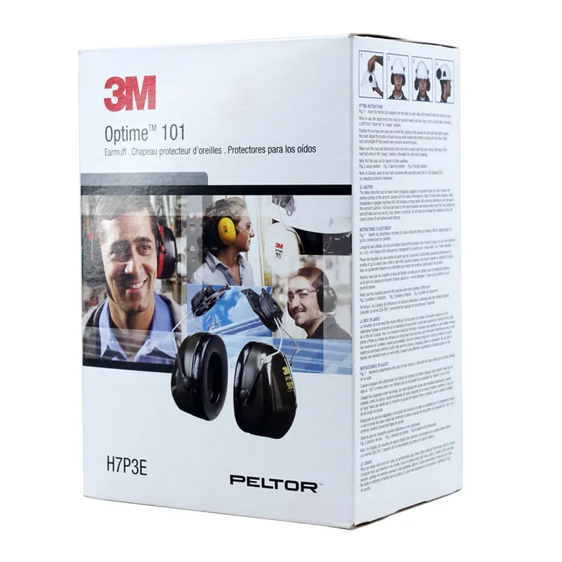 3M H7P3E наушники Optime наушники сохранение слуха анти-шум Слуха Протектор для водителей, а также работников KU012