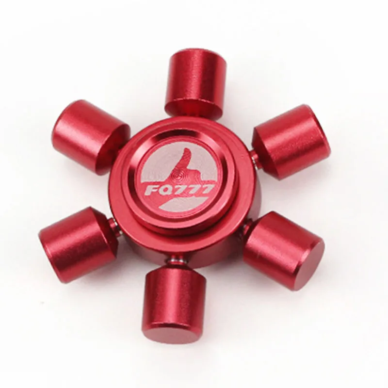 Fidget spinner шестиколонный DIY красочный трехручный тройной гироскоп EDC Hex Пальчиковый