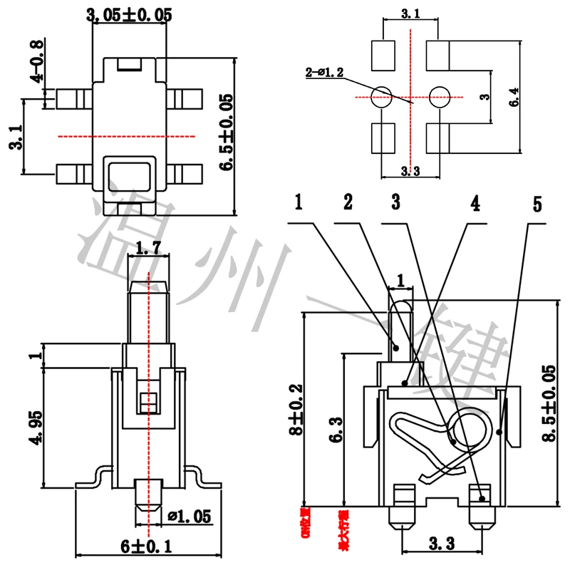 20 шт. ограниченный переключатель | Обустройство дома