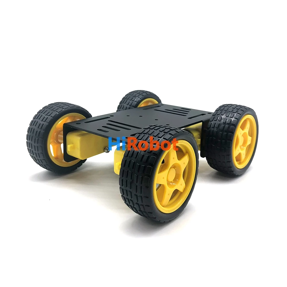 DIY робот 4wd шасси автомобиля mini C10 с четырьмя колесами мотора TT для arduino uno r3 diy eduational