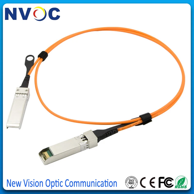 10 Гбит/с SFP + 1 м (3 фута) OM2 кабель AOC активный оптический совместимый 10G (1 к +)|Детали