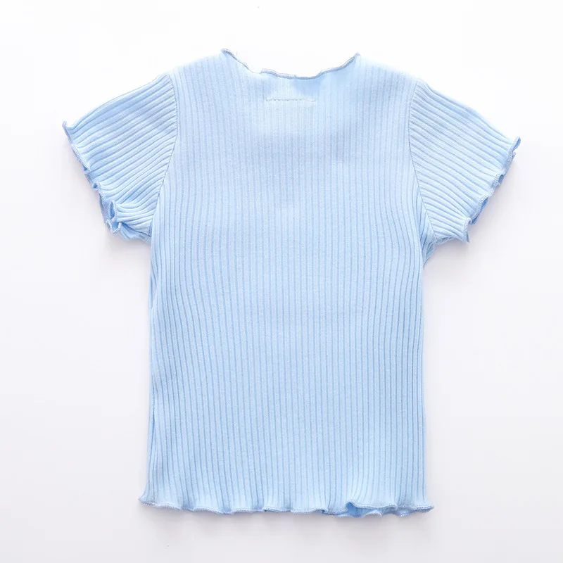 100%cotton Casual T Shirt Cartoon O Neck Summer T-shirt Girl Kids Children Clothes Tee Shirts Tops Cute Toddler Baby 0-5Y