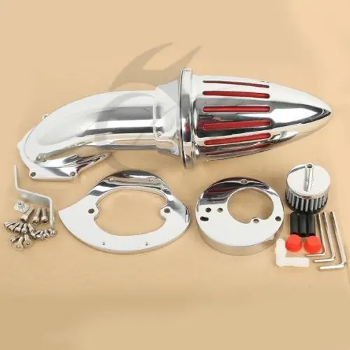 

Aluminum Air Cleaner Kits intake filter for Honda VTX1300 VTX 1300 1986-2012 87