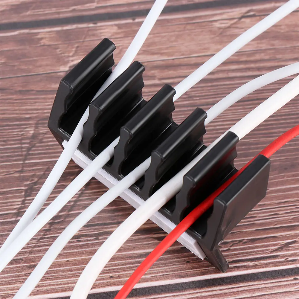 2 наушники для ПК проволока со штепселями держатель шнура самоклеящийся шнур