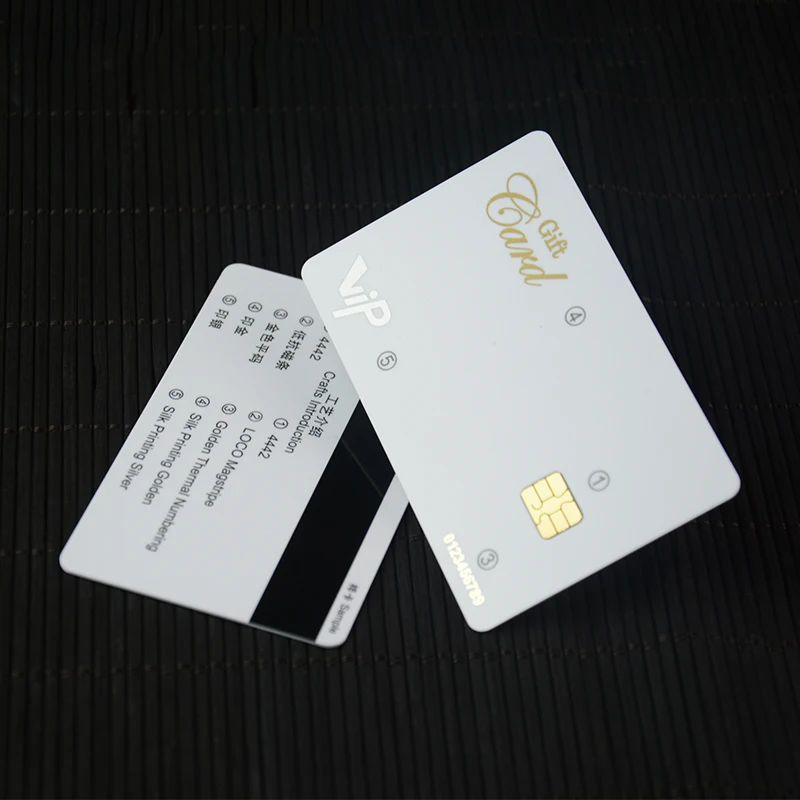 Оптовая продажа пользовательские печати Золотой ПВХ vip-подарочные карты |