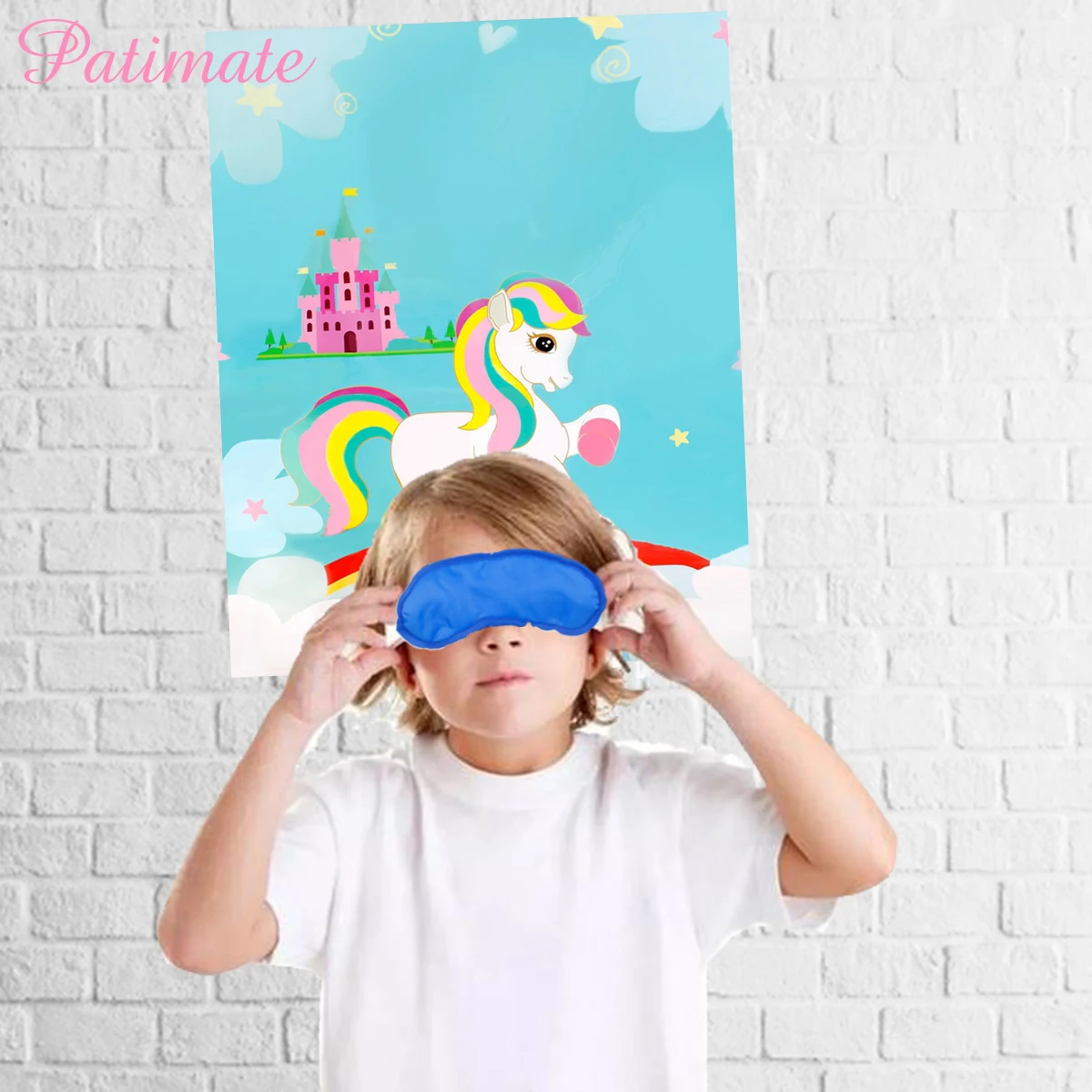 PATIMATE украшение в виде единорога булавка рог на Единороге для вечеринки детского