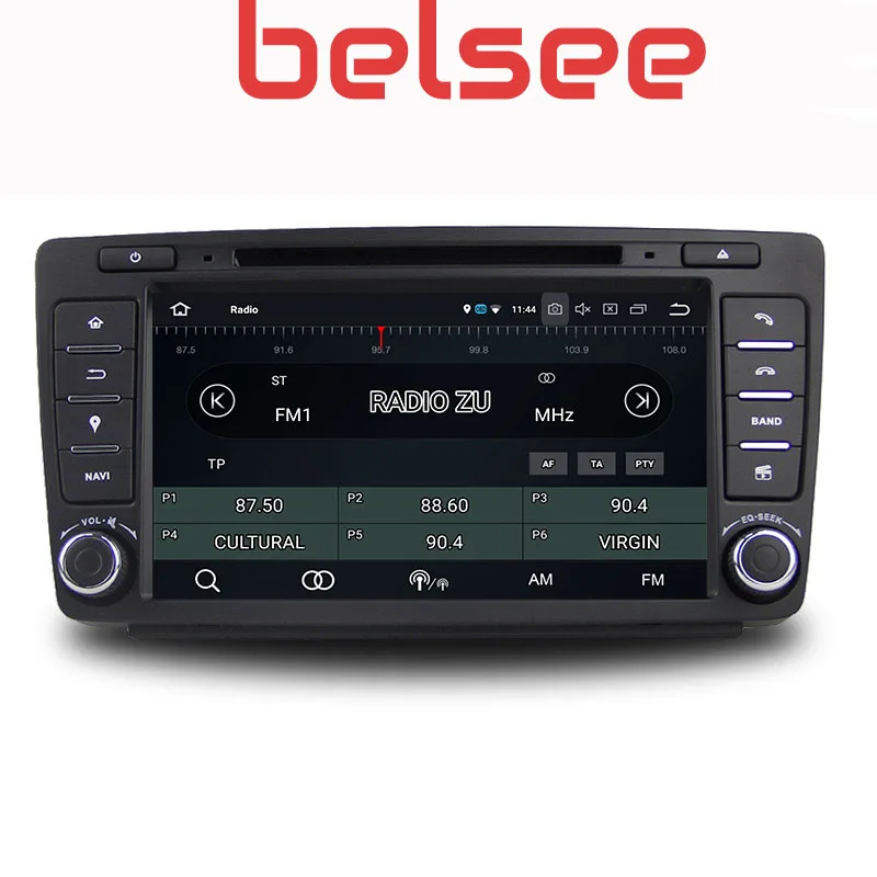 Головное устройство Belsee для Skoda Octavia 2007 2008 2009 2011 2012 Android 9 0 DVD плеер GPS навигация