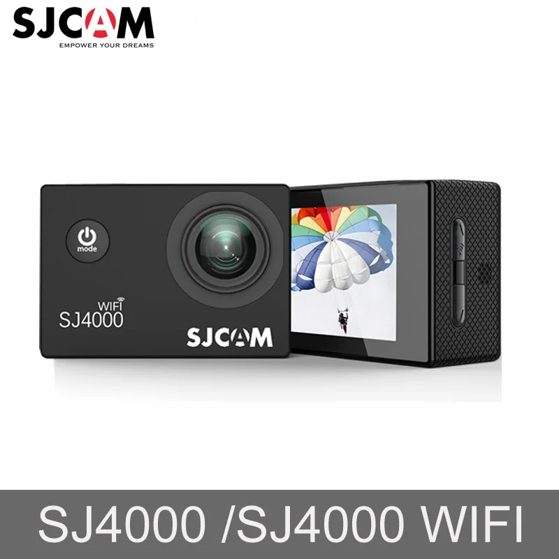 Оригинальная SJCAM SJ 4000 SJ4000 wifi 1080P HD 30M Go Водонепроницаемая профессиональная