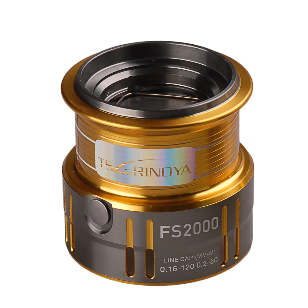 

Tsurinoya Metal Spinning Fishing Reel 9+1BB/5.2:1 FS-2000 Metal Spool Rock Wheel Carretes Carretilha De Pesca Moulinet Peche