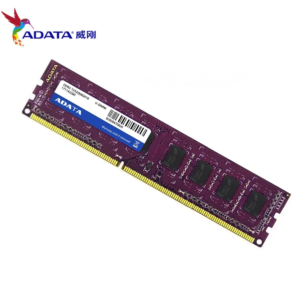 Оперативная память AData DDR3 8 Гб 1333 МГц для настольных ПК Intel DIMM DDR 3 PC3 10600|Оперативная